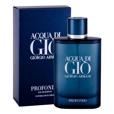 acqua di gio giorgio armani fragrantica|acqua di gio profondo notes.